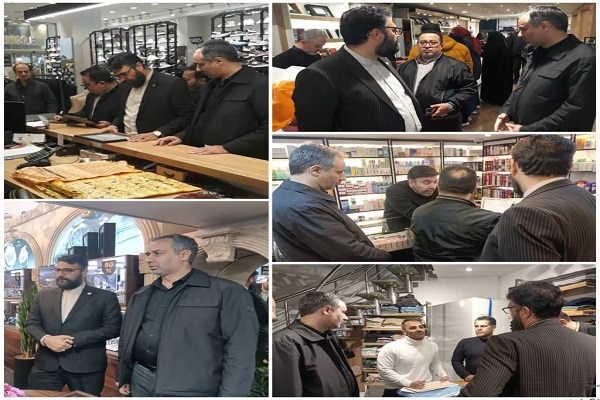 بازرسی و سرکشی شبانه رئیس اتاق اصناف به همراه رئیس اتحادیه پوشاک و بازرسین از واحد های صنفی سطح شهر کرج مورخ ۶ اذر ماه ۱۴۰۴ در راستای پایش و بررسی وضعیت بازار و نحوه ارائه تخفیفات ویژه به مناسبت جمعه سیاه 